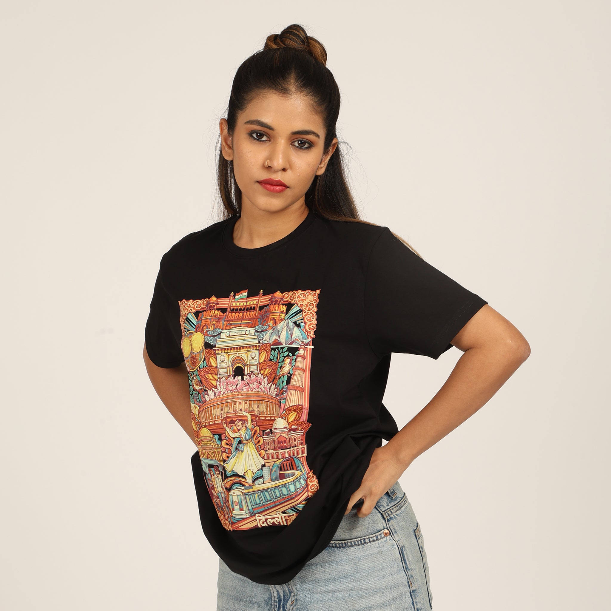 Delhi Frame  T-Shirt