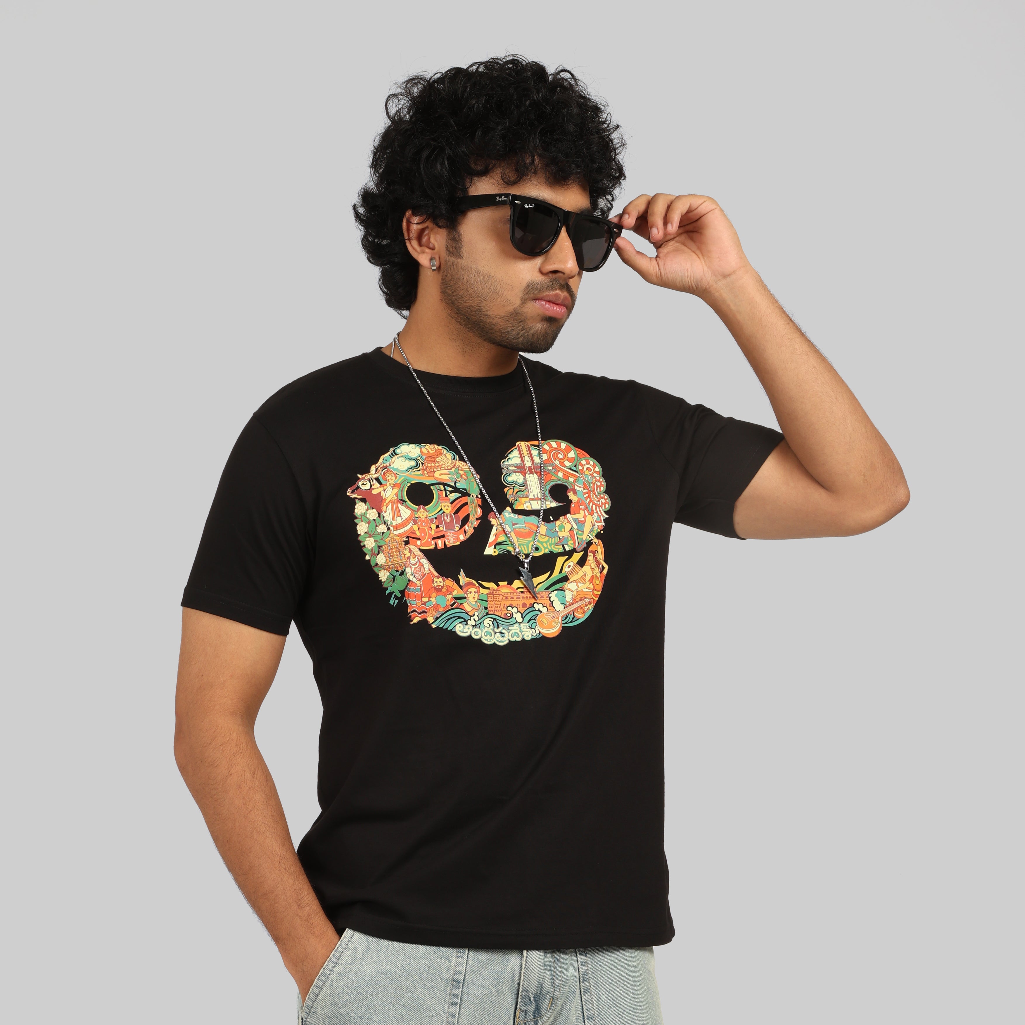 Andhra Pradesh Text Men's T-Shirt