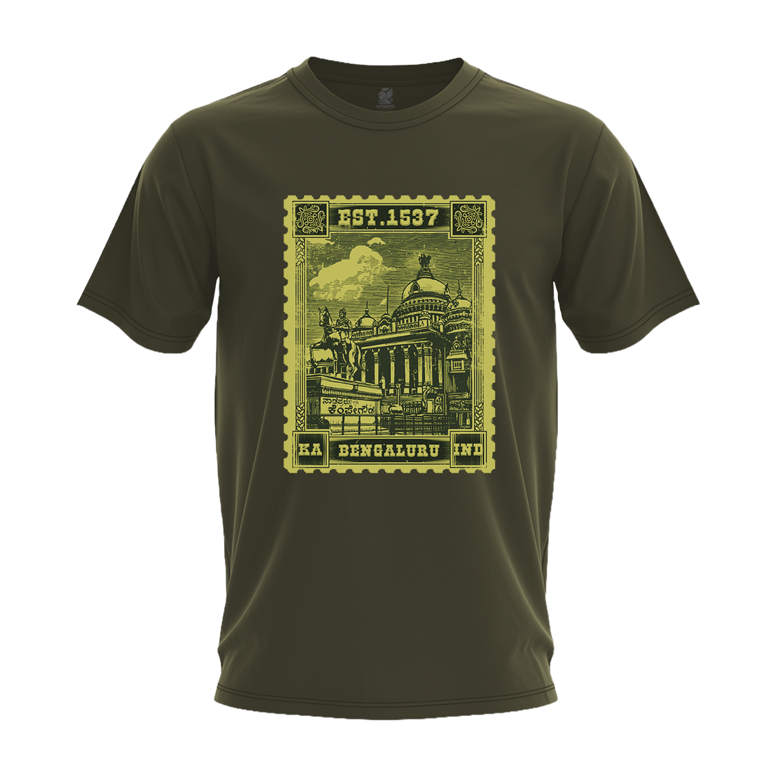 Bengaluru stamp design| Regular T-Shirt