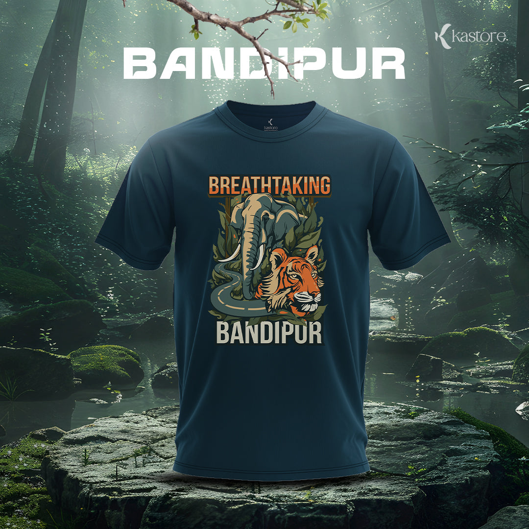Bandipur National Park | English T-Shirt | Karnataka T-Shirt
