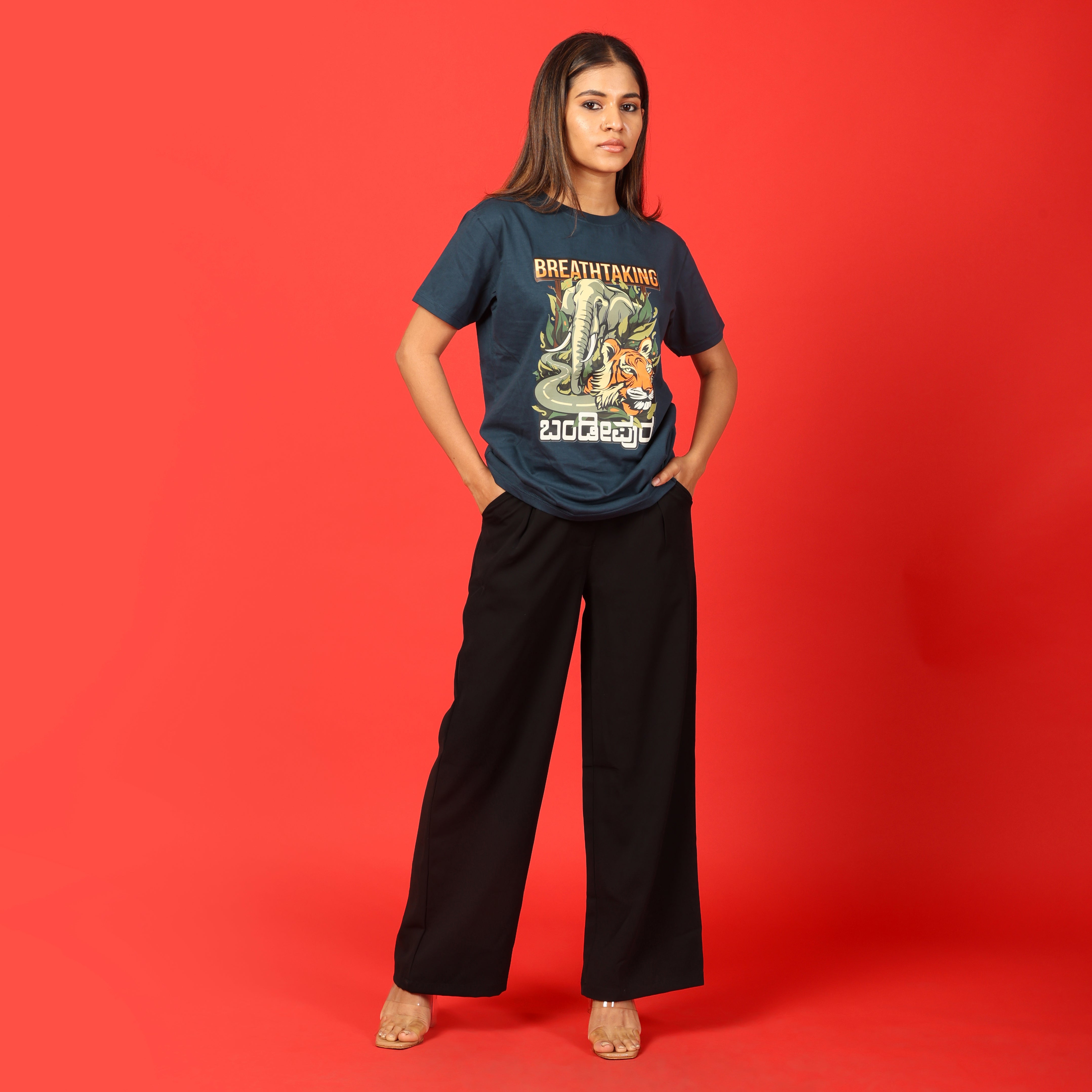 Bandipura Unisex TShirt | Kannada T-Shirt | Karnataka T-Shirt