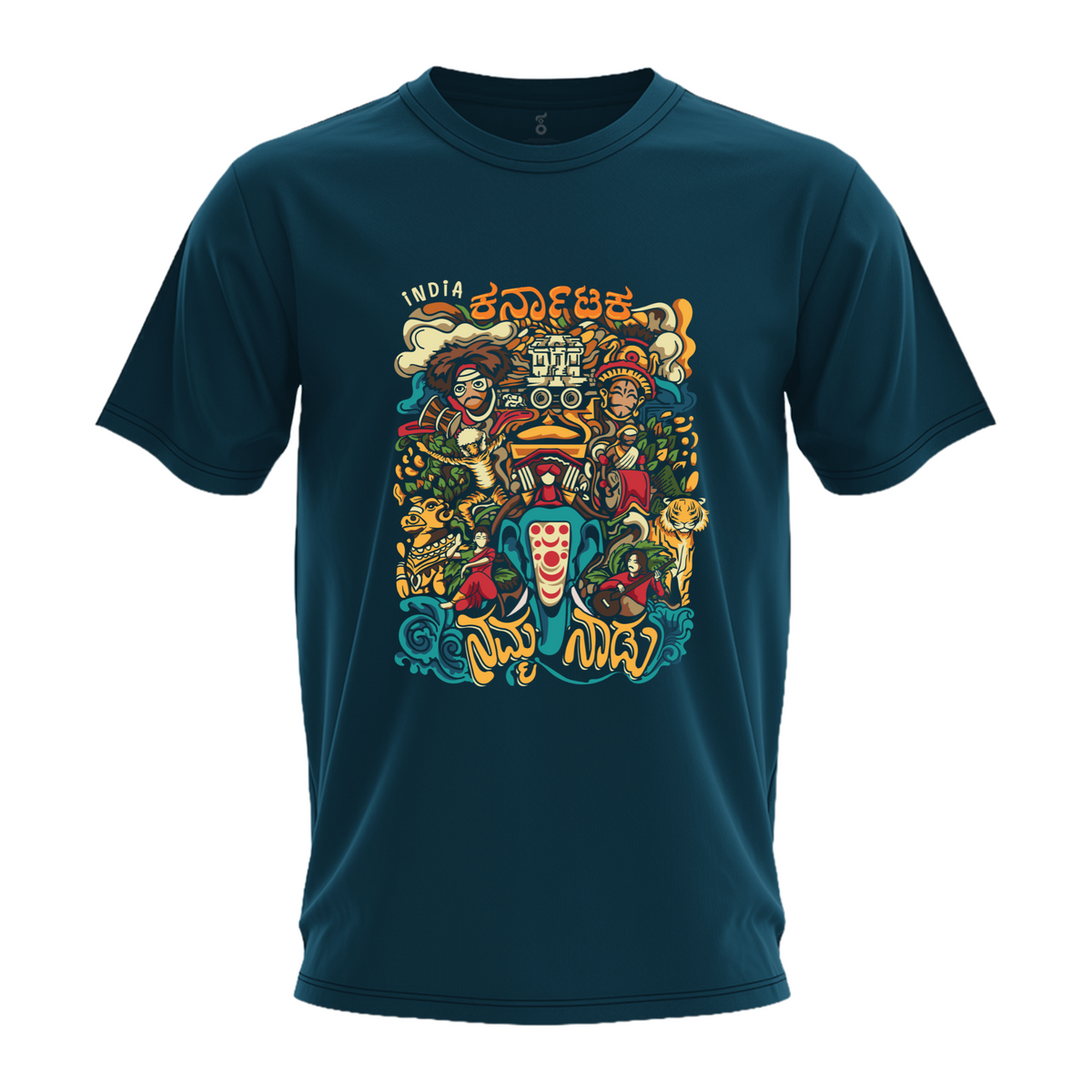 Celebrating Karnataka TShirt | Vibrant Karnataka TShirt