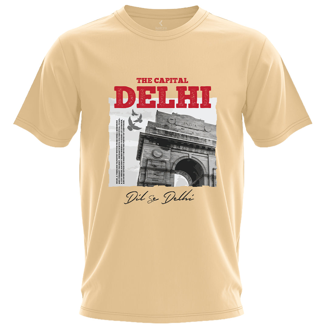Delhi Capital T-Shirt | Dil Se Delhi T-Shirt | KaStore