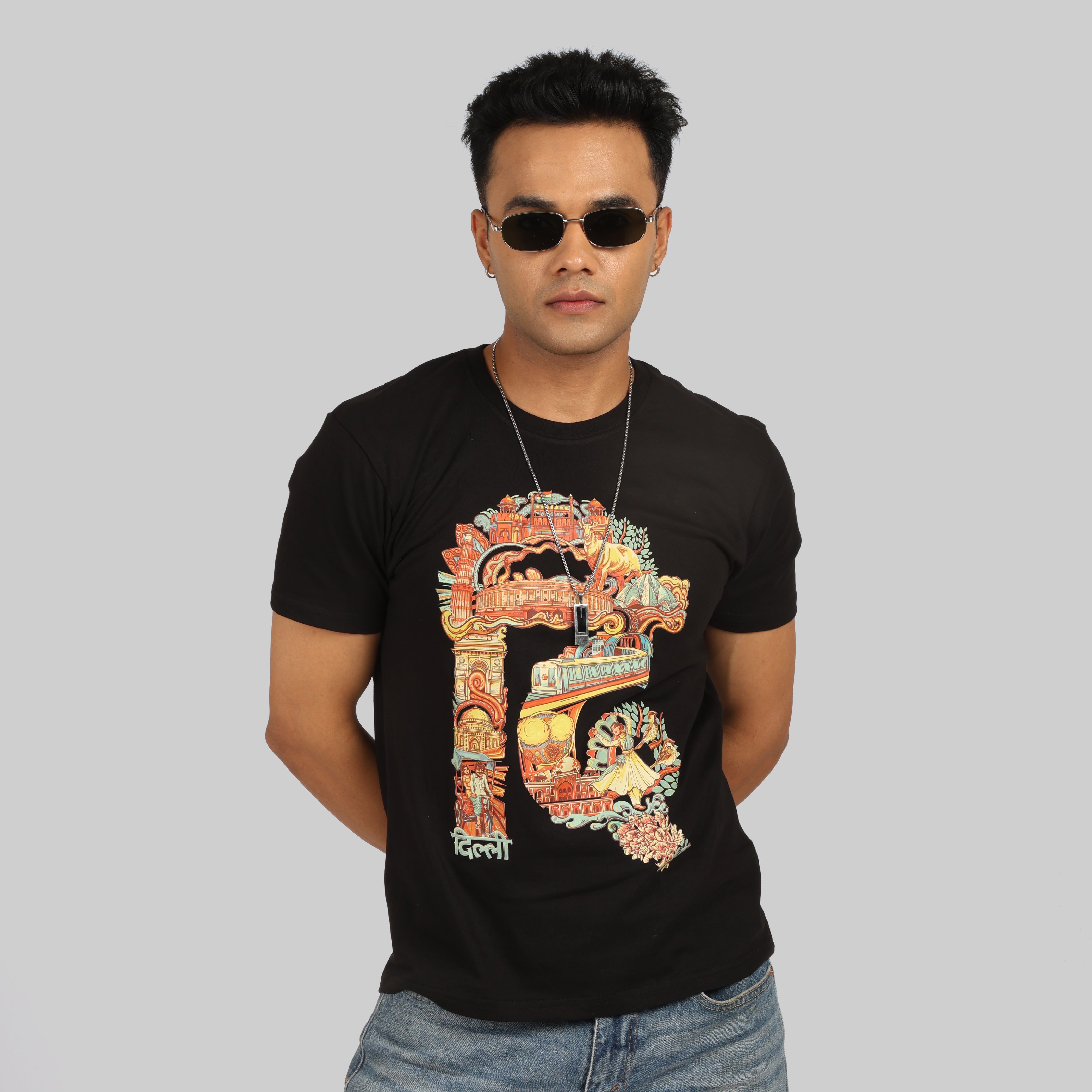 Delhi Text T-Shirt