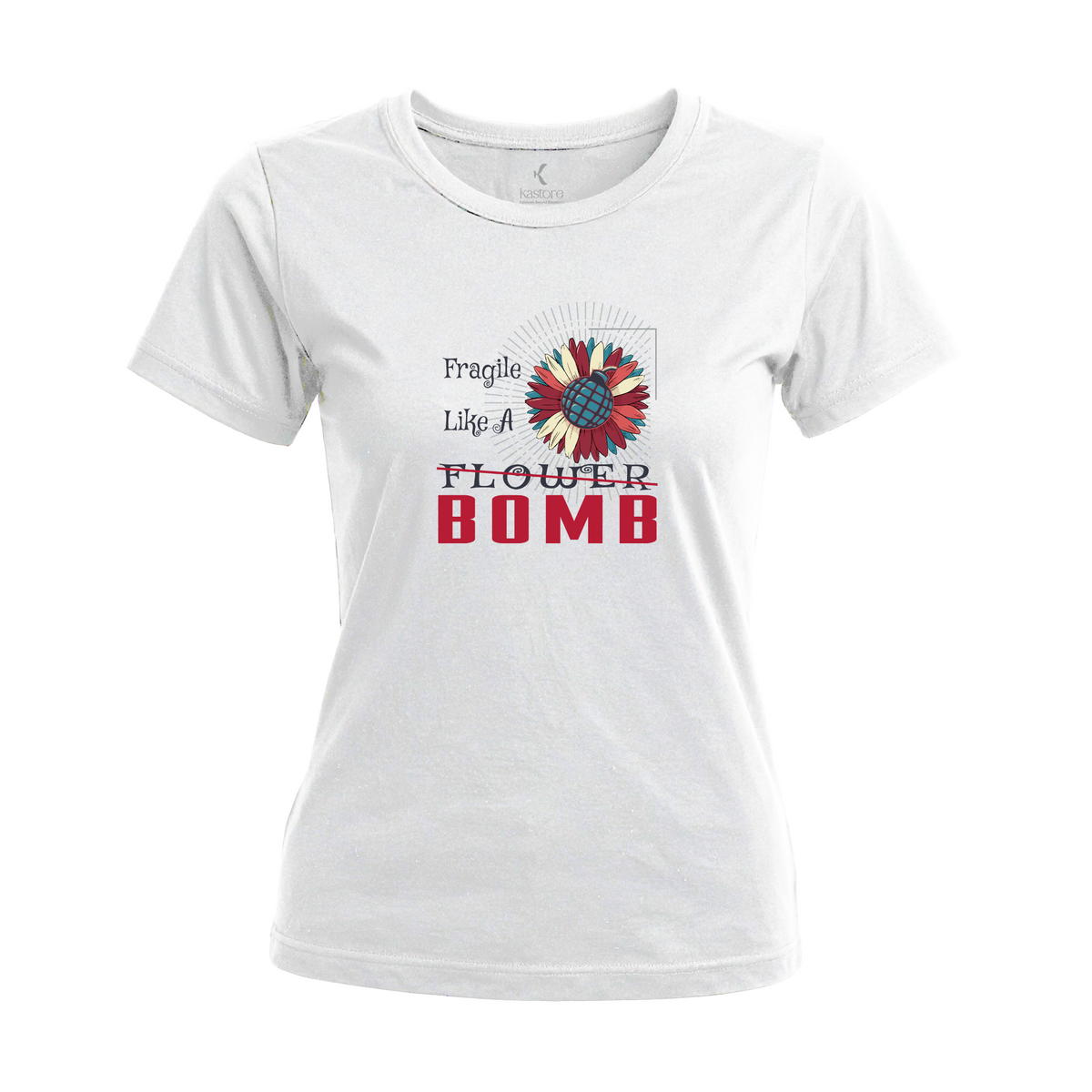 Fragile Like a Bomb T-Shirt | Kannada T-Shirt | Karnataka T-Shirt
