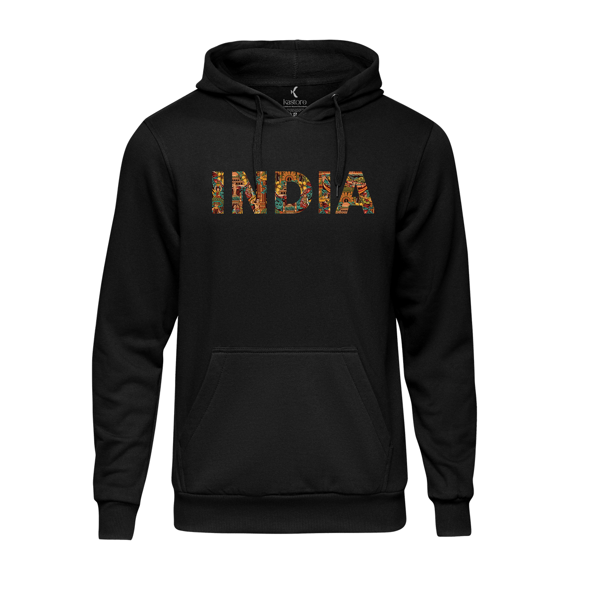 Telangana Text Regular Hoodie