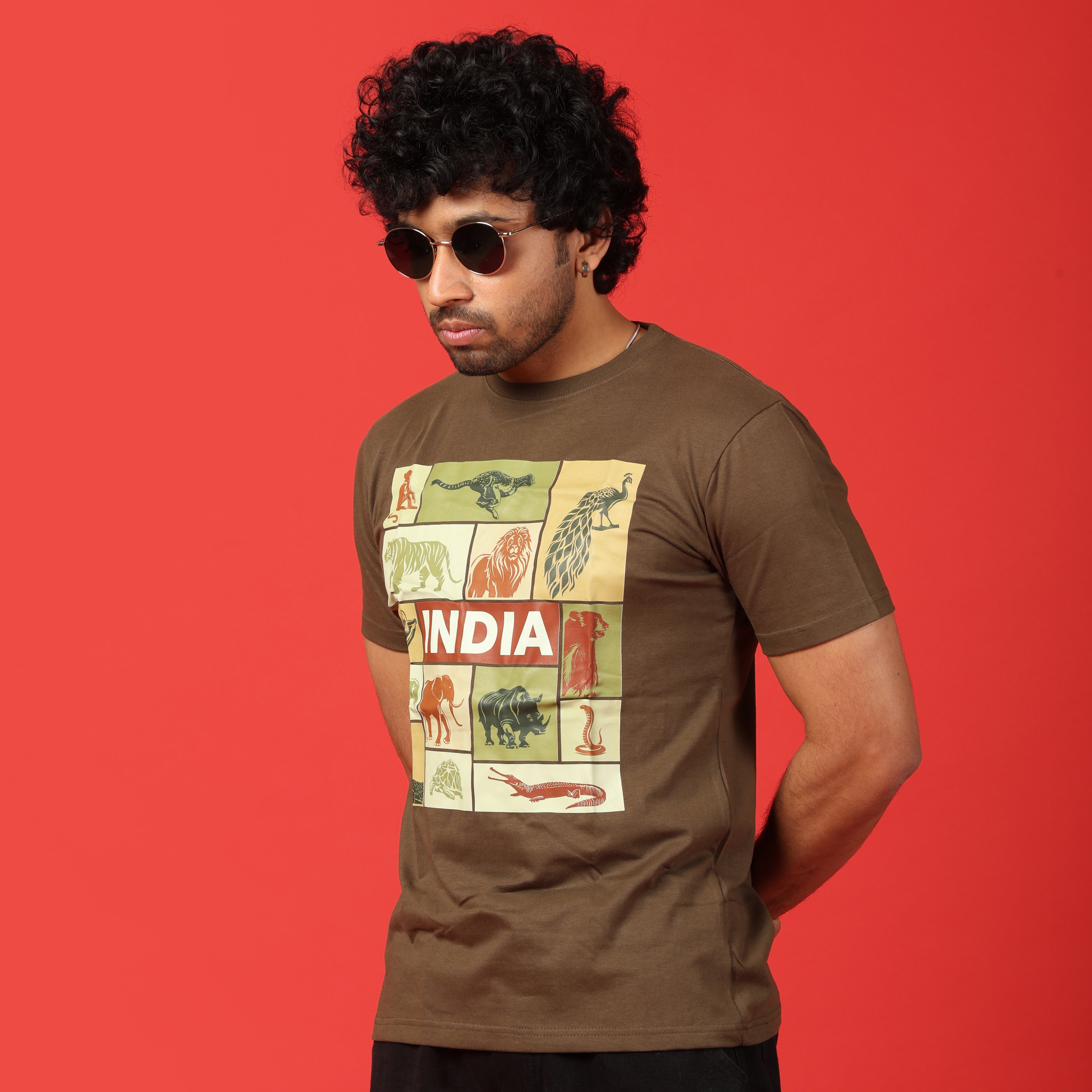 KaStore Animal Design Men's Regular T-Shirt