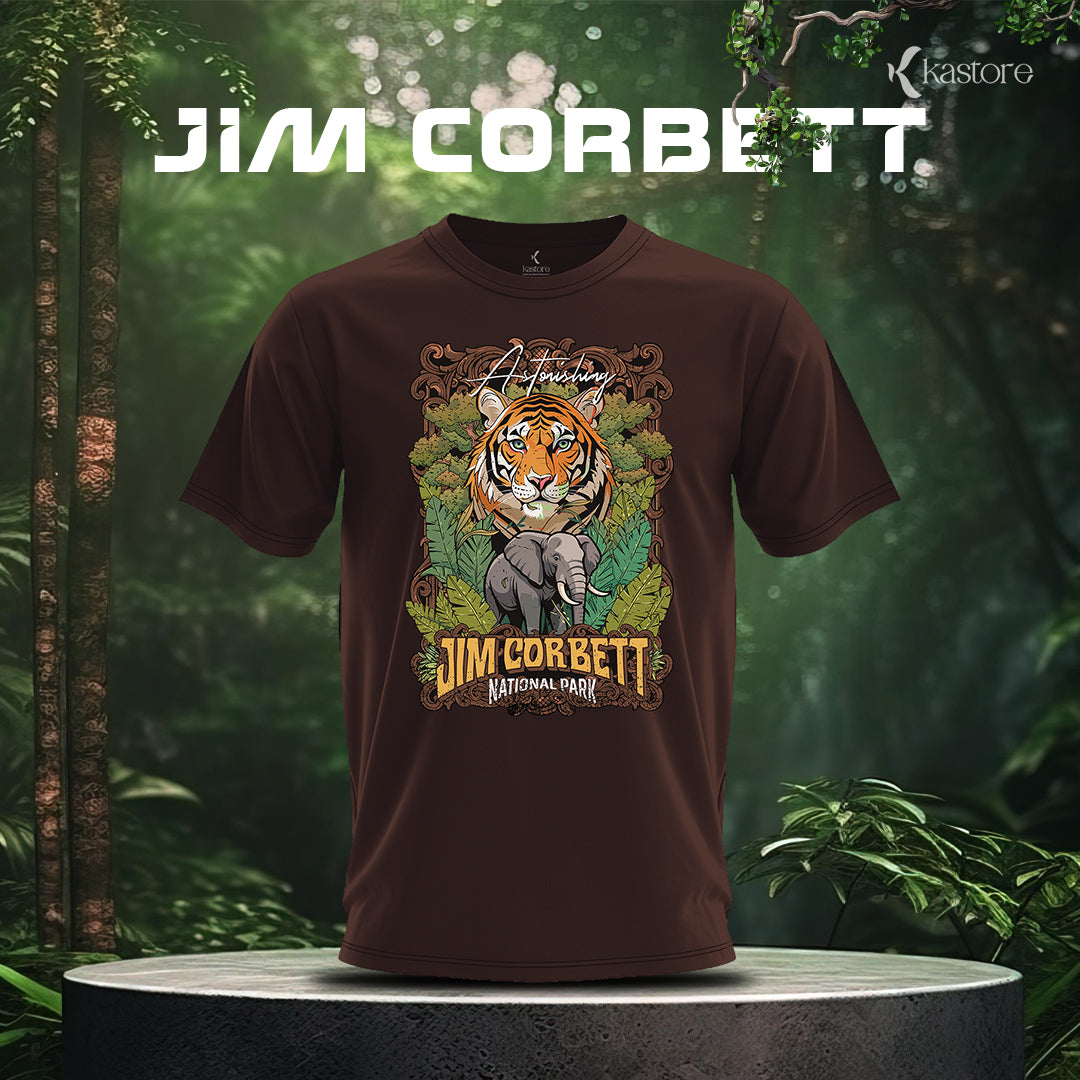Jim Corbett National Park | English T-Shirt | Uttarakhand T-Shirt