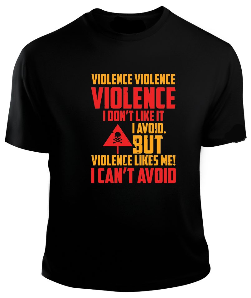 KGF2_VIOLENCE tshirts