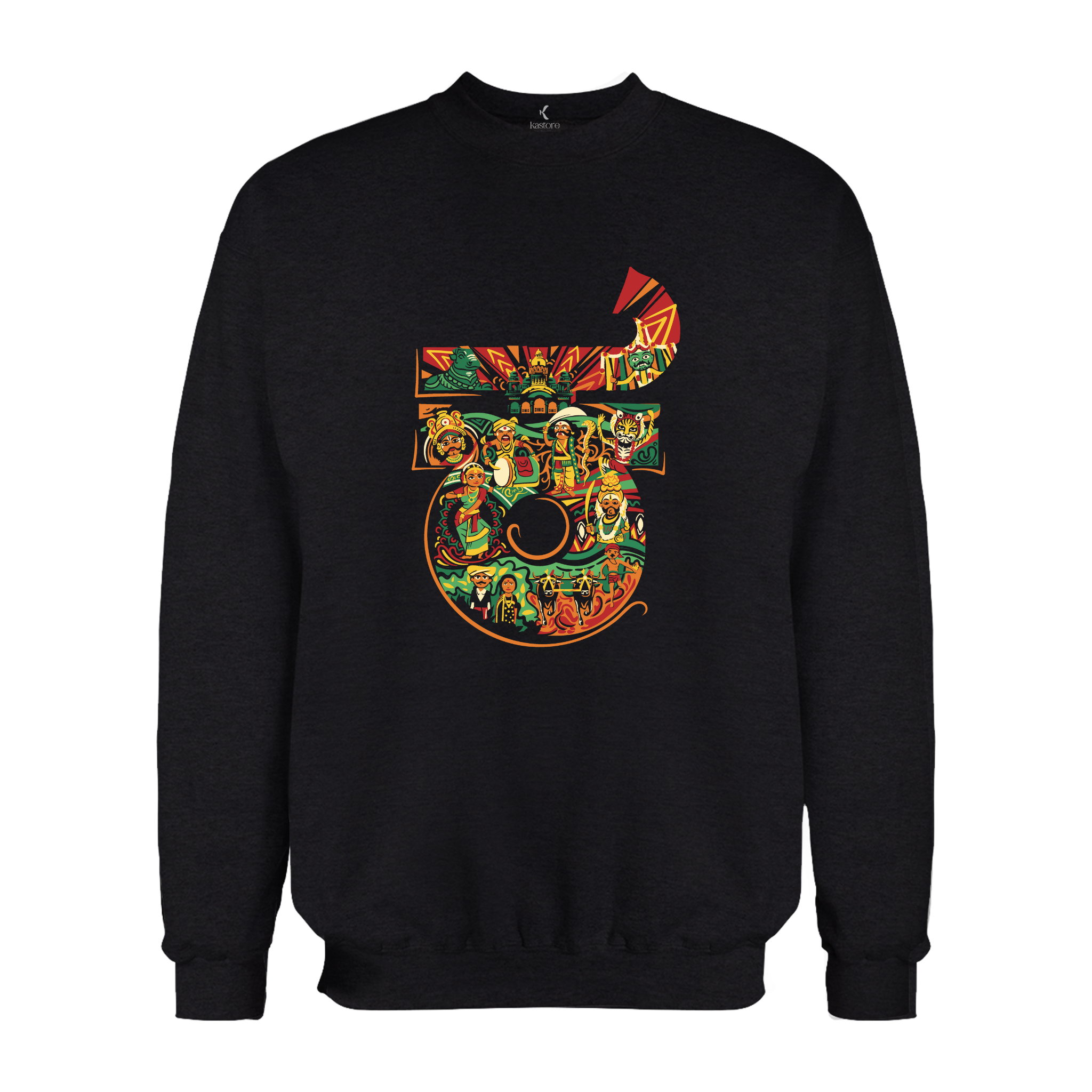 Ka - Karnataka Sweatshirt | Kannada Sweatshirt| Karnataka Sweatshirt