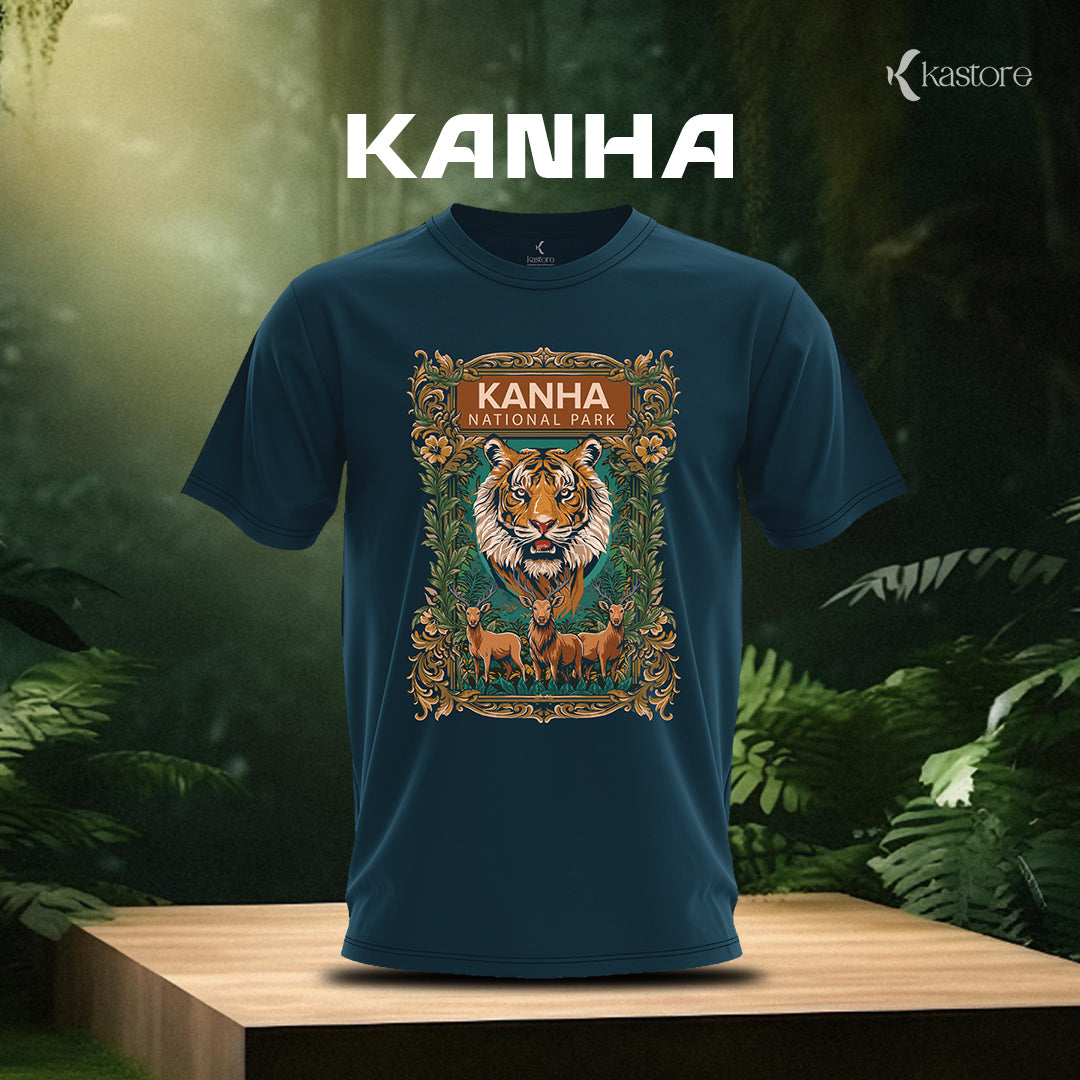 Kanha Tiger Reserve | English T-Shirt | Madhya Pradesh T-Shirt