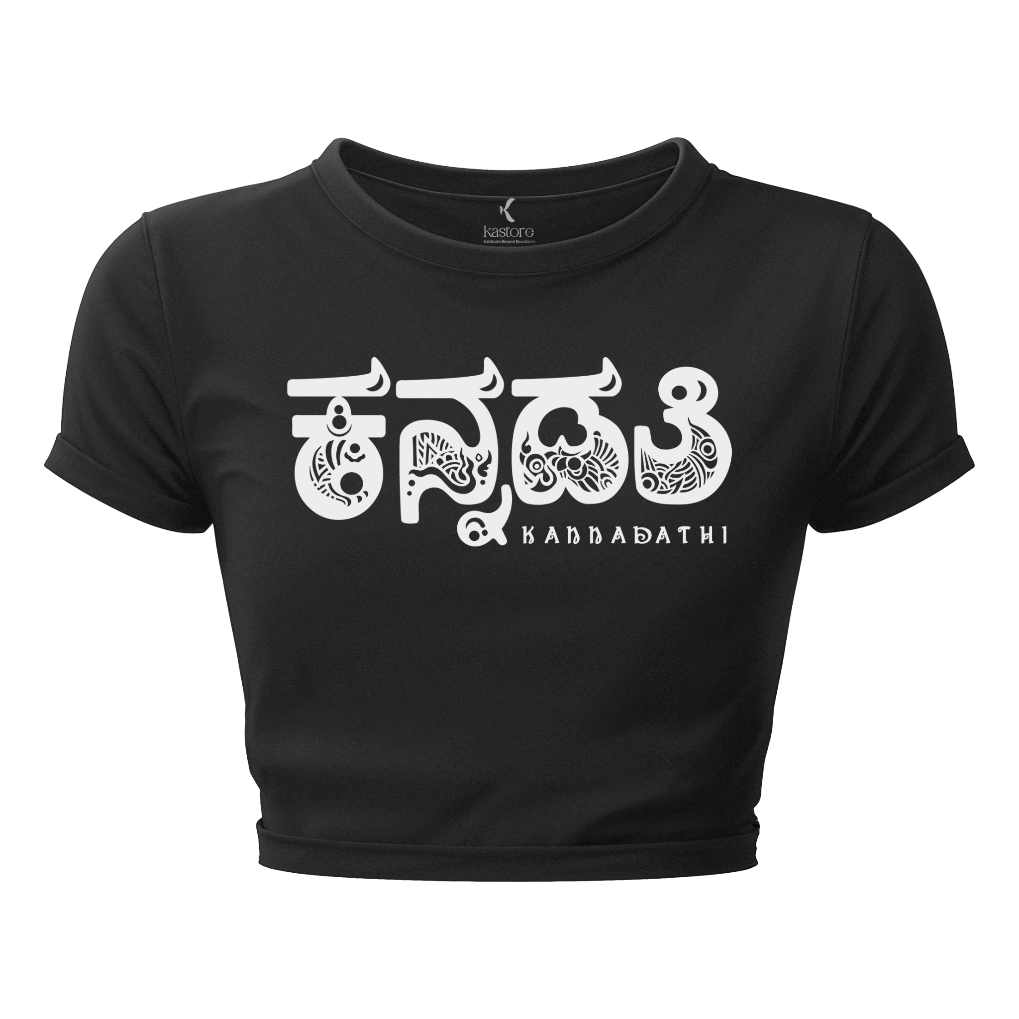 Kannadathi Crop Top | Kannada Crop Top  | Karnataka  Crop Top
