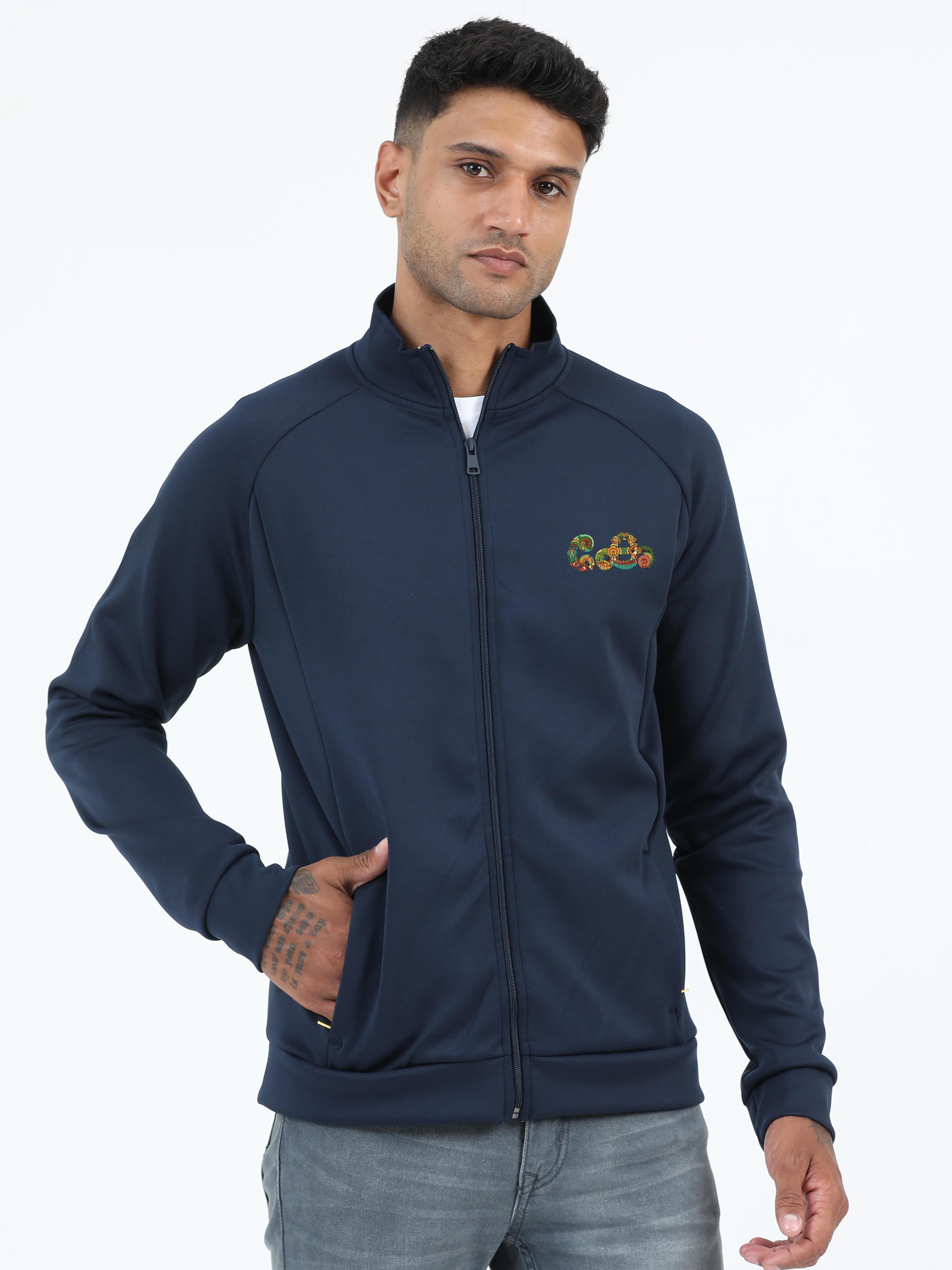 Kerala Text Jetsetter Jacket