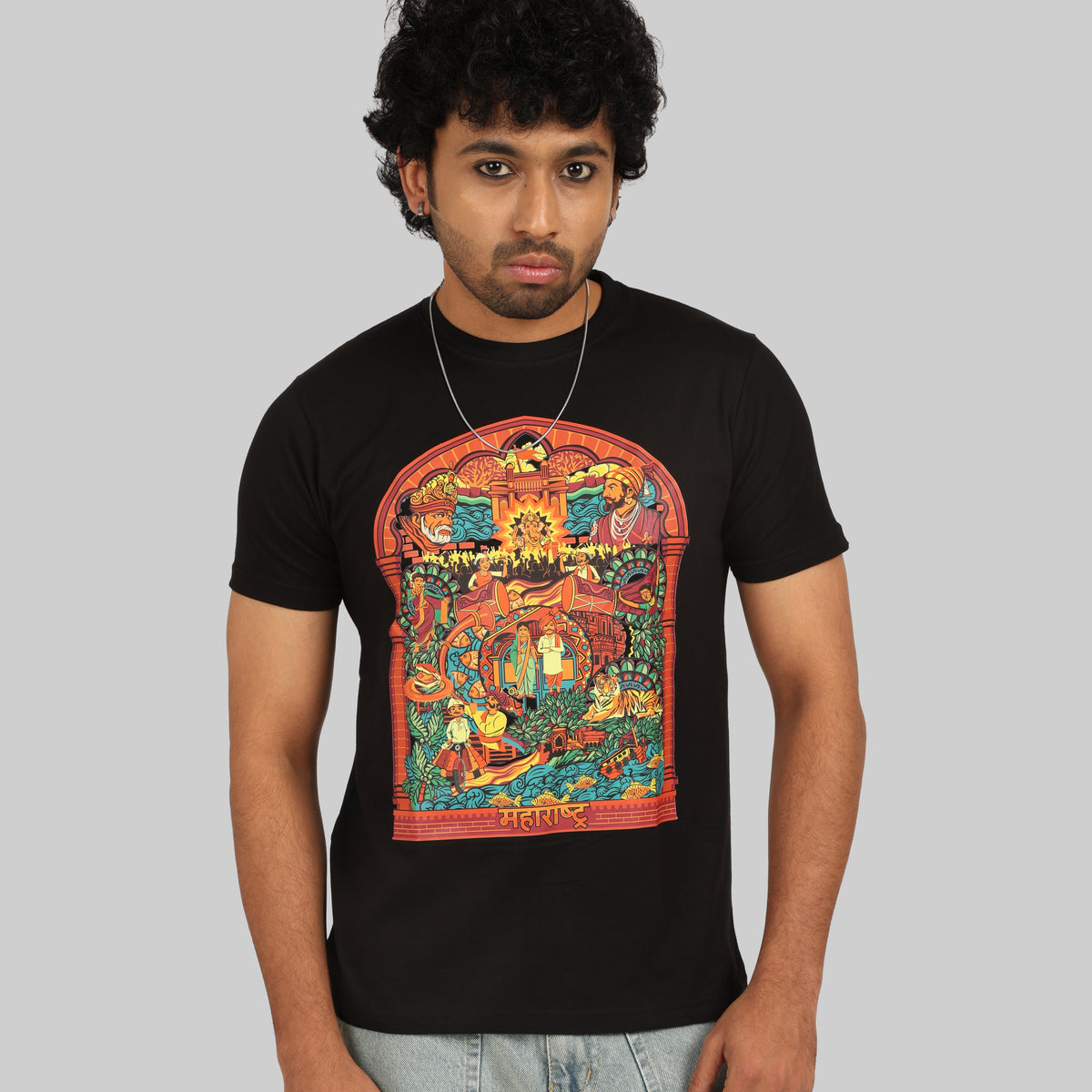 Maharashtra Frame  T-Shirt