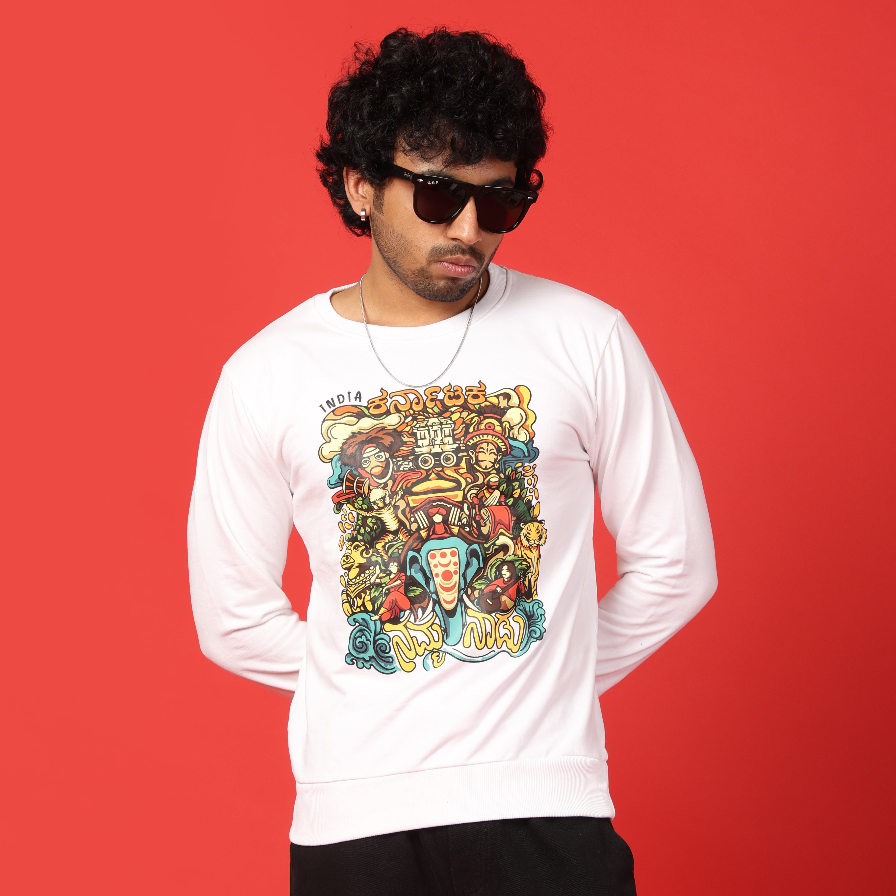 Namma Naadu Sweatshirt | Kannada Sweatshirt | Karnataka Sweatshirt