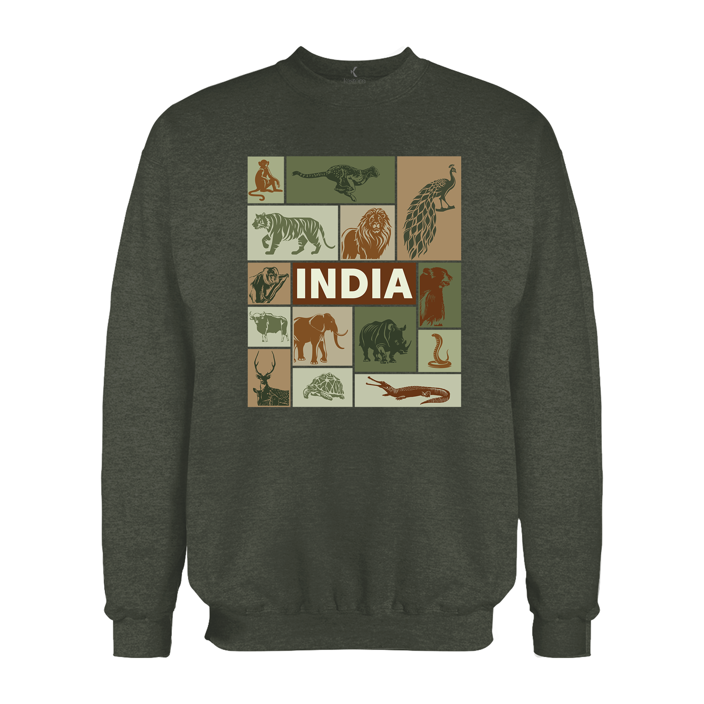 KaStore Animal  Regular Sweatshirt