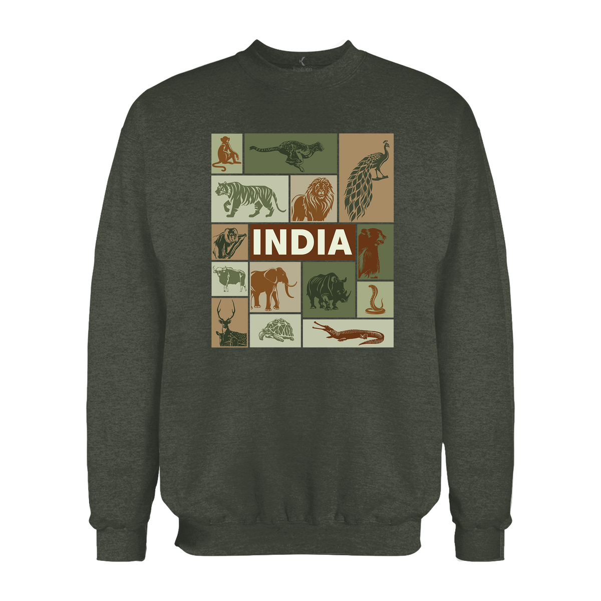 KaStore Animal  Regular Sweatshirt