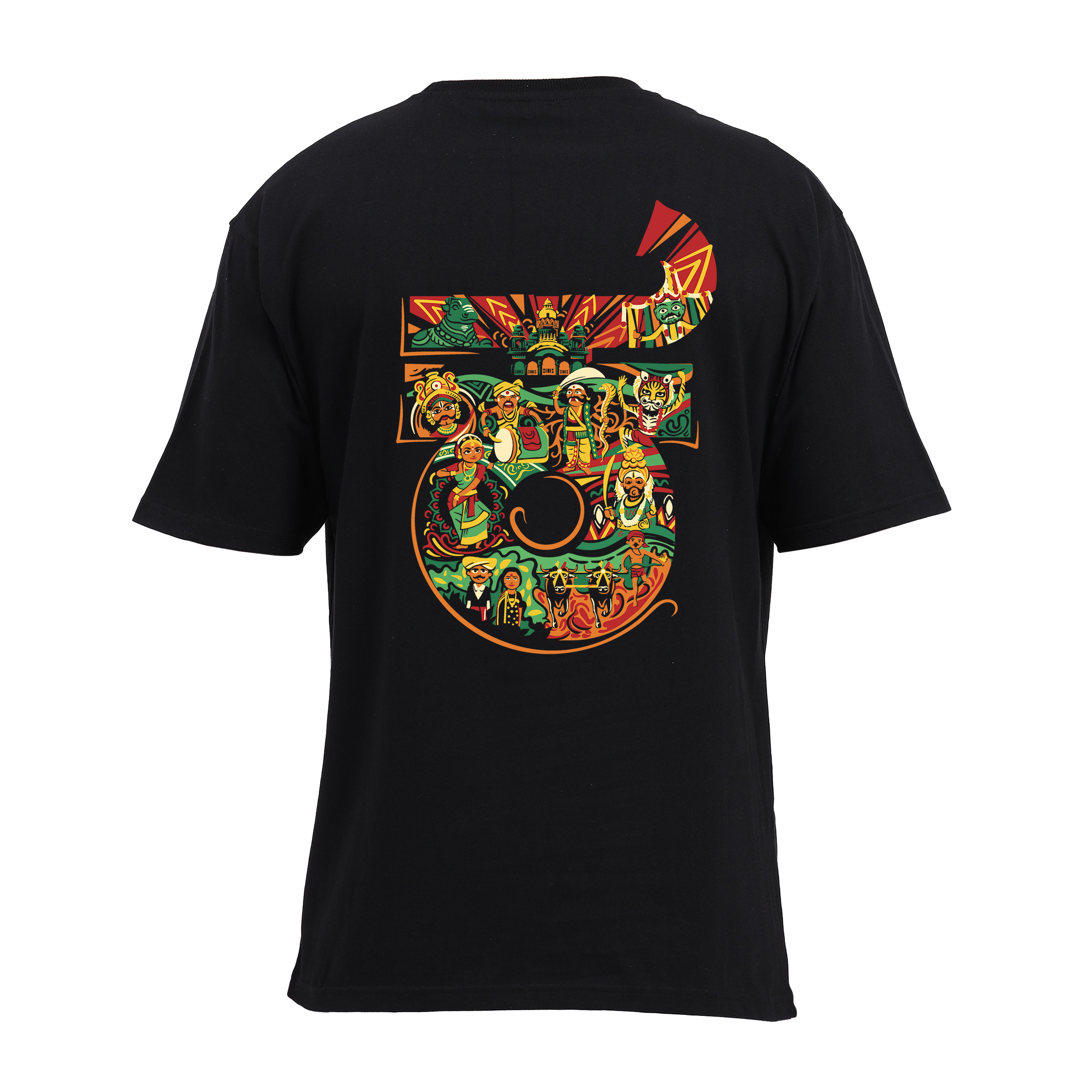 Karnataka Text  Oversized T-Shirt | Kannada Oversized T-Shirt | Karnataka Oversized T-Shirt