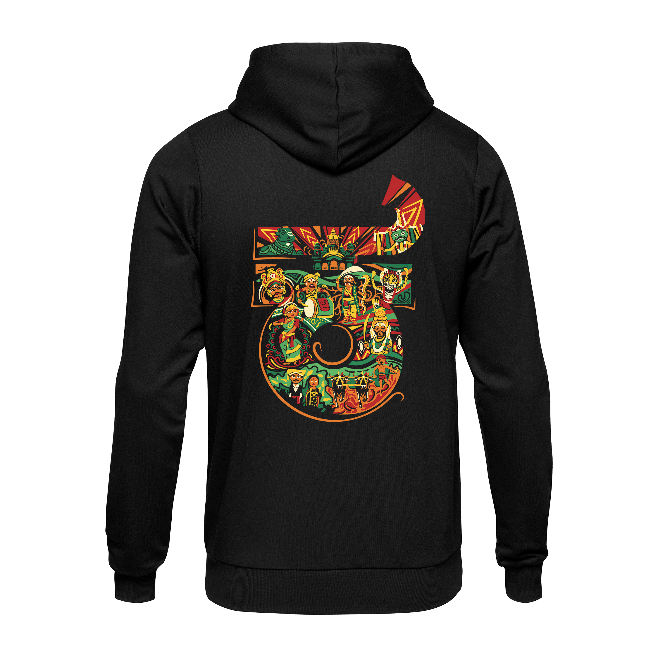 Karnataka Text  Hoodie | Kannada Hoodie | Karnataka Hoodie