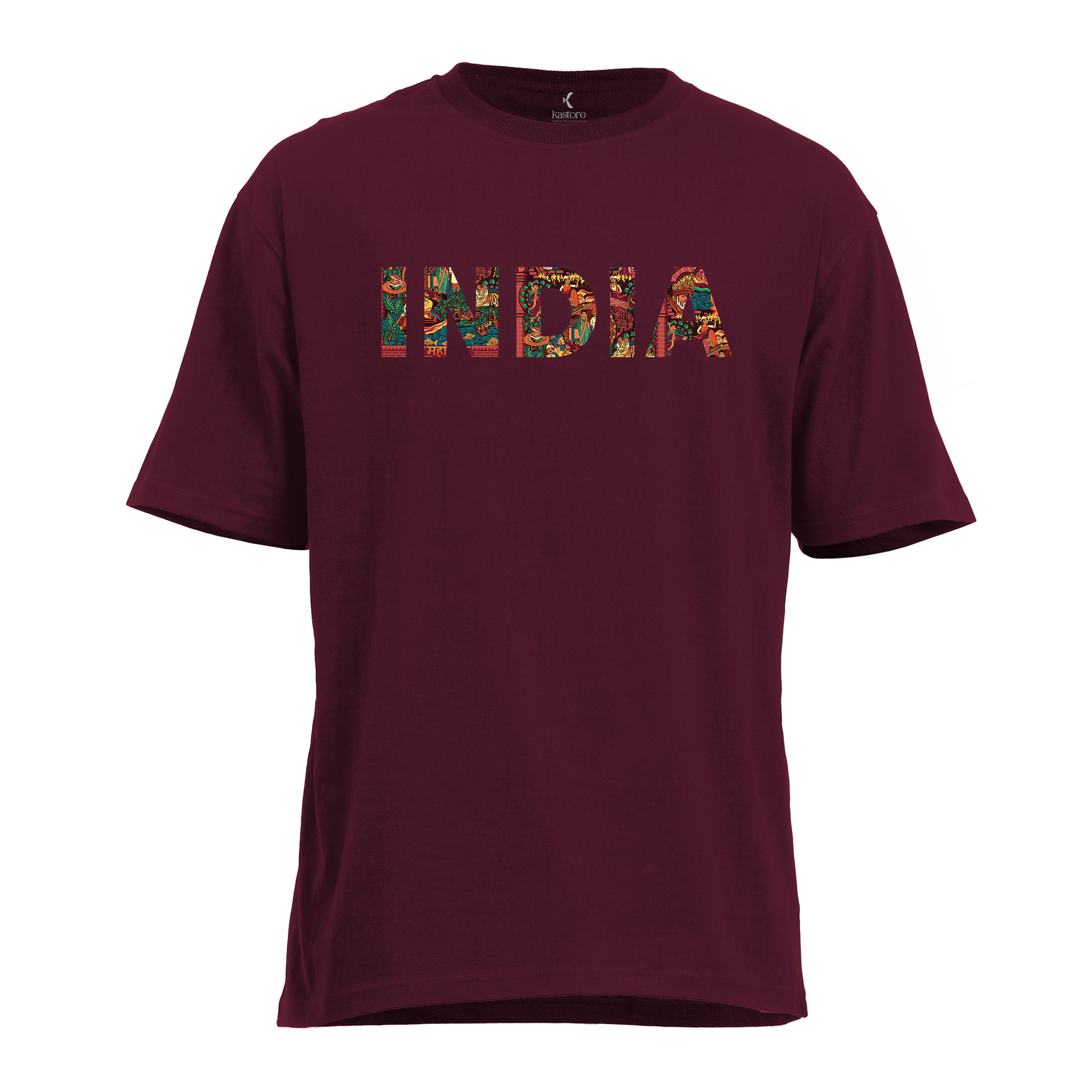 Maharashtra Frame  Oversized T-Shirt