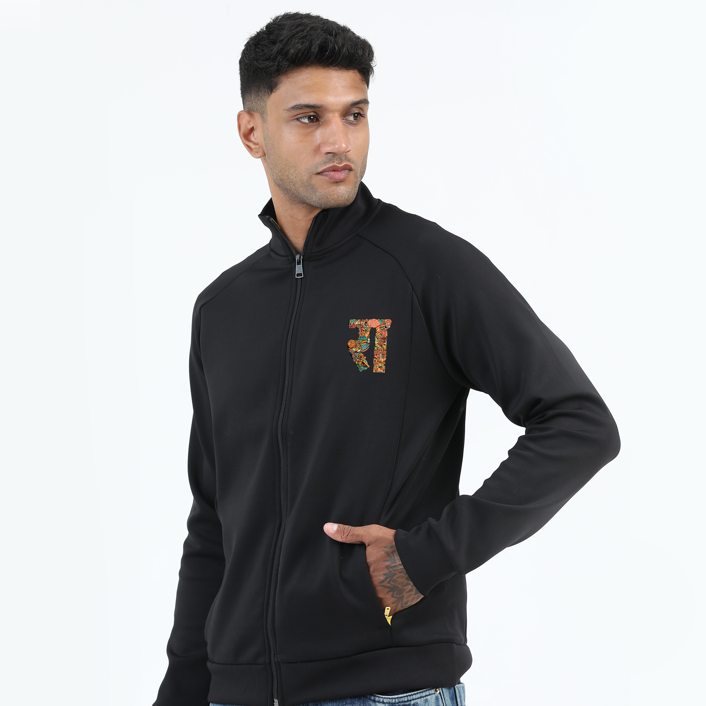 Rajasthan Text Jetsetter Jacket